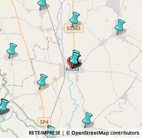 Mappa Via Ziacchi, 46041 Asola MN, Italia (6.0055)