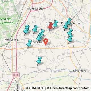 Mappa 35020 Conselve PD, Italia (7.00714)