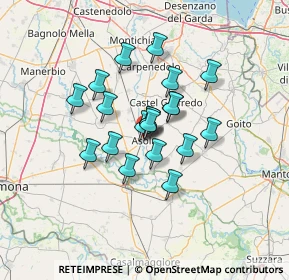 Mappa 46041 Asola MN, Italia (9.5705)