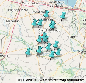 Mappa 46041 Asola MN, Italia (10.67875)