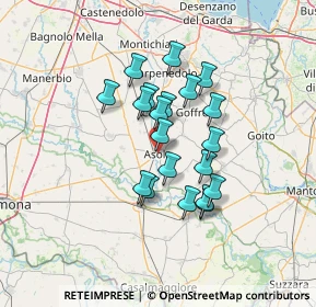 Mappa 46041 Asola MN, Italia (10.5765)