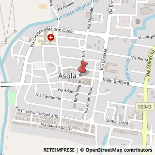 Mappa Via della liberta' 45, 46041 Asola, Mantova (Lombardia)