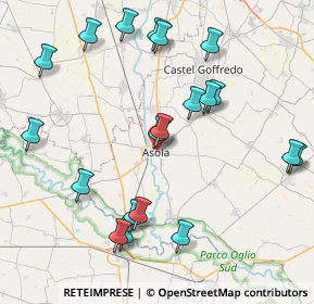 Mappa 46041 Asola MN, Italia (9.0655)
