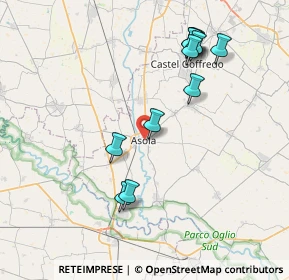 Mappa 46041 Asola MN, Italia (8.01833)