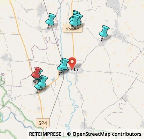 Mappa 46041 Asola MN, Italia (3.94083)