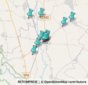 Mappa Via della Libertà, 46041 Asola MN, Italia (2.21917)
