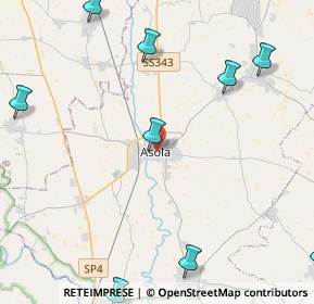 Mappa 46041 Asola MN, Italia (6.72364)