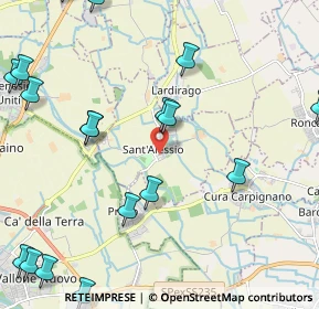 Mappa Via Alessandro Volta, 27016 Sant'Alessio con vialone PV, Italia (3.107)