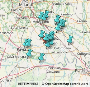 Mappa Via Madonnina, 27019 Villanterio PV, Italia (10.4925)