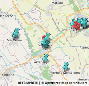 Mappa Via Madonnina, 27019 Villanterio PV, Italia (2.381)