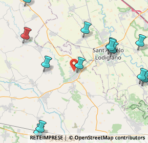 Mappa Via Madonnina, 27019 Villanterio PV, Italia (5.80857)