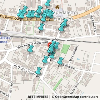 Mappa Via IV Novembre, 35045 Ospedaletto Euganeo PD, Italia (0.12759)