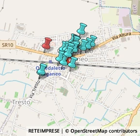 Mappa Via IV Novembre, 35045 Ospedaletto Euganeo PD, Italia (0.247)