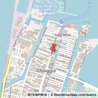 Mappa Corso del Popolo, 1318, 30015 Chioggia, Venezia (Veneto)