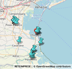 Mappa Fondamenta Marangoni, 30015 Chioggia VE, Italia (15.3625)