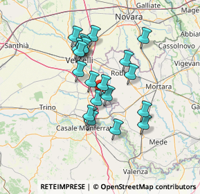 Mappa 13010 Caresana VC, Italia (11.51)