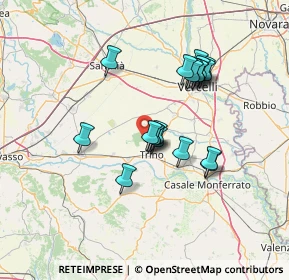 Mappa Trino, 13039 Trino VC, Italia (11.7855)