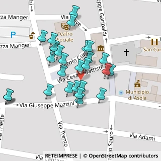 Mappa Piazza Diaz, 46041 Asola MN, Italia (0.04074)