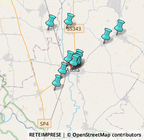 Mappa Piazza Diaz, 46041 Asola MN, Italia (2.20917)