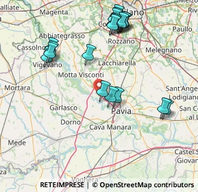 Mappa Via dei Mille, 27020 Casottole PV, Italia (17.3955)