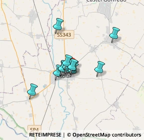 Mappa Strada provinciale per, 46041 Asola MN, Italia (2.10846)