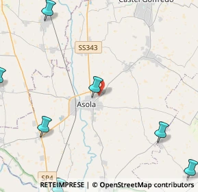 Mappa Strada provinciale per, 46041 Asola MN, Italia (7.45667)