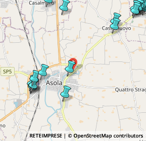 Mappa Strada provinciale per, 46041 Asola MN, Italia (3.266)