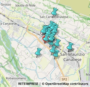 Mappa Via della Repubblica, 10073 Ciriè TO, Italia (1.046)