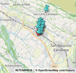 Mappa Via della Repubblica, 10073 Ciriè TO, Italia (0.79143)