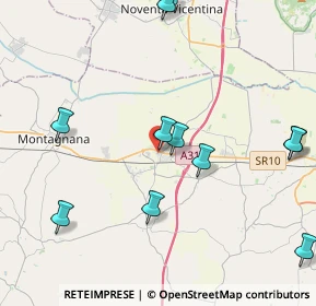 Mappa Via G. Marconi, 35046 Saletto PD, Italia (5.50308)