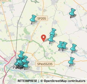 Mappa Cascina Bettolino, 27010 Sant'Alessio con Vialone PV, Italia (5.3685)