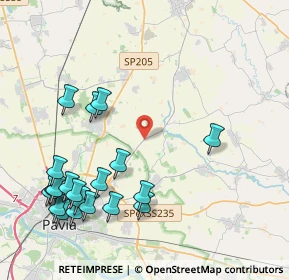 Mappa Cascina Bettolino, 27010 Sant'Alessio con Vialone PV, Italia (5.007)