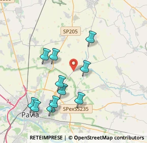 Mappa Cascina Bettolino, 27010 Sant'Alessio con Vialone PV, Italia (3.89636)