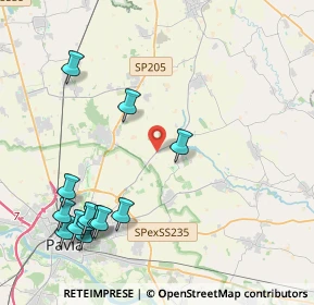 Mappa Cascina Bettolino, 27010 Sant'Alessio con Vialone PV, Italia (5.08)