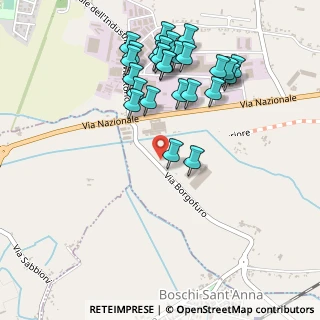 Mappa Via Copparo, 37046 Minerbe VR, Italia (0.52308)