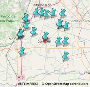 Mappa 35026 Conselve PD, Italia (7.9035)