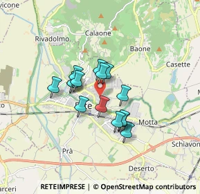 Mappa Via Stazie Bragadine, 35042 Este PD, Italia (1.16533)