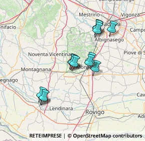 Mappa Via Isabella D'Este, 35042 Este PD, Italia (12.74643)
