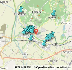 Mappa Via Isabella D'Este, 35042 Este PD, Italia (1.48286)