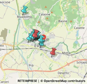 Mappa Via Isabella D'Este, 35042 Este PD, Italia (1.06133)