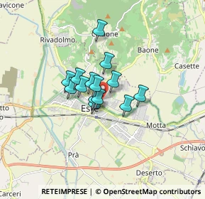 Mappa Via Isabella D'Este, 35042 Este PD, Italia (0.96)