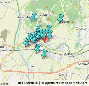 Mappa Via Isabella D'Este, 35042 Este PD, Italia (1.111)