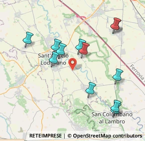 Mappa SP 19, 26866 Sant'Angelo Lodigiano LO, Italia (4.07667)