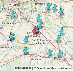 Mappa SP 19, 26866 Sant'Angelo Lodigiano LO, Italia (16.642)