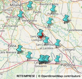 Mappa SP 19, 26866 Sant'Angelo Lodigiano LO, Italia (17.049)