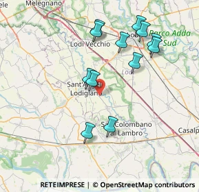 Mappa SP 19, 26866 Sant'Angelo Lodigiano LO, Italia (7.5375)