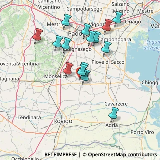 Mappa Via Giacomo Matteotti, 35026 Conselve PD, Italia (14.62933)