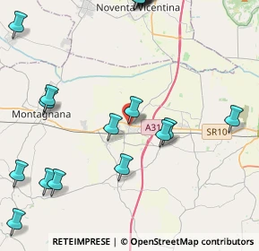 Mappa Piazza San Lorenzo, 35046 Saletto PD, Italia (5.774)