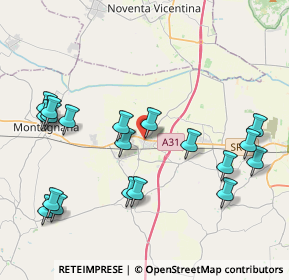 Mappa Piazza San Lorenzo, 35046 Saletto PD, Italia (4.62474)