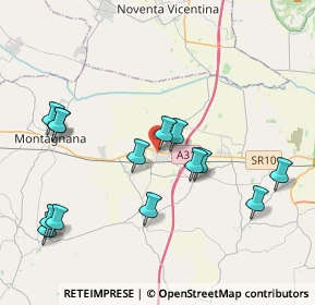 Mappa Piazza San Lorenzo, 35046 Saletto PD, Italia (4.25)